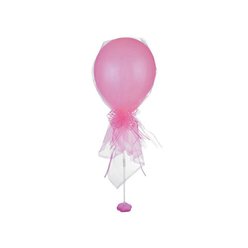 Balónek s tylem růžový (set)